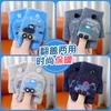 Children's Cartoon Winter Warm Finger Cover Baby Half Finger Flip Gloves Girls Thickened Windproof Student Writing Five Finger Cover