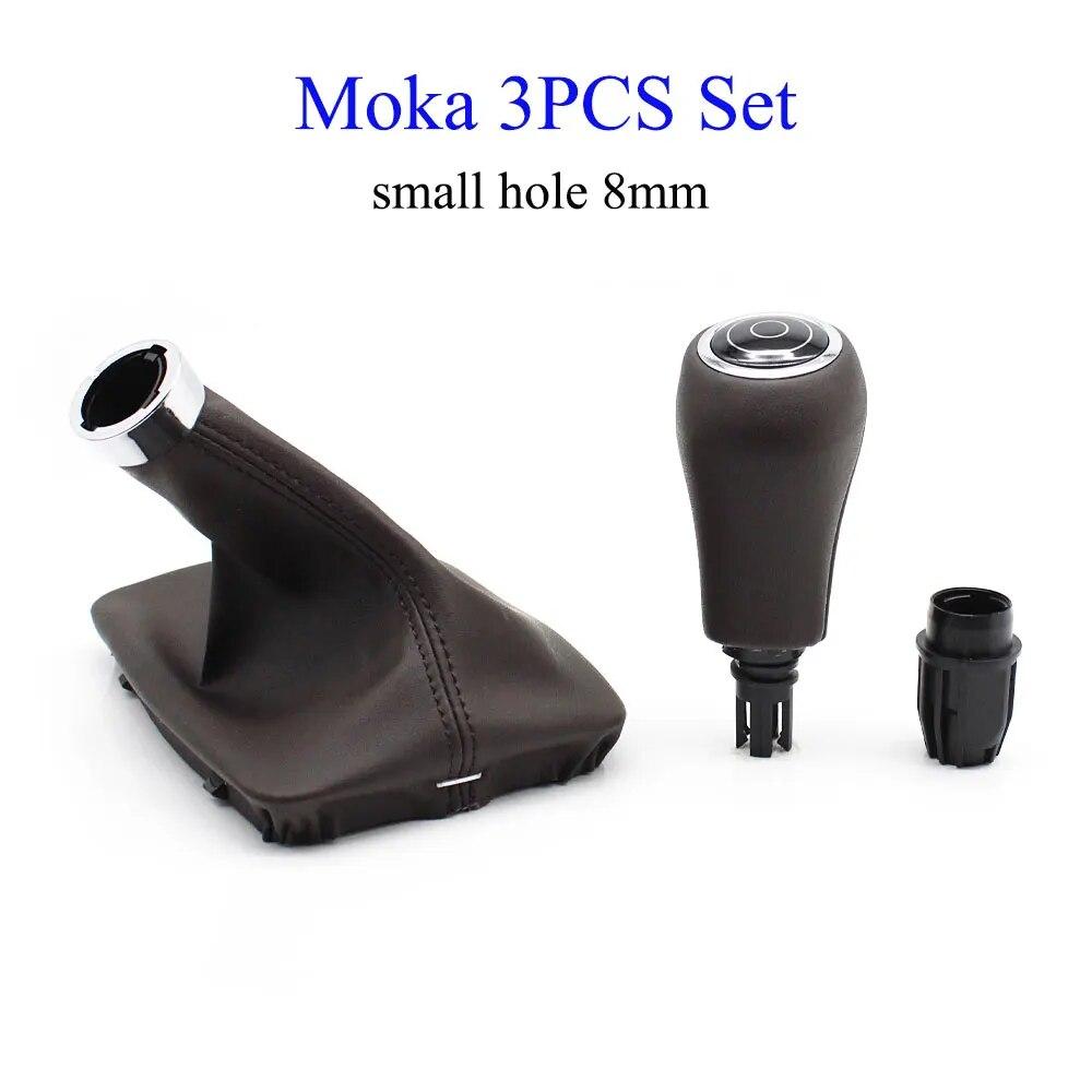 Black Gray Moka Gear Shift Knob Leather Boot Lever Replacement For BENZ C E GLK AMG W204 W212 W207 X204 C204 C63 C300 C250 C350