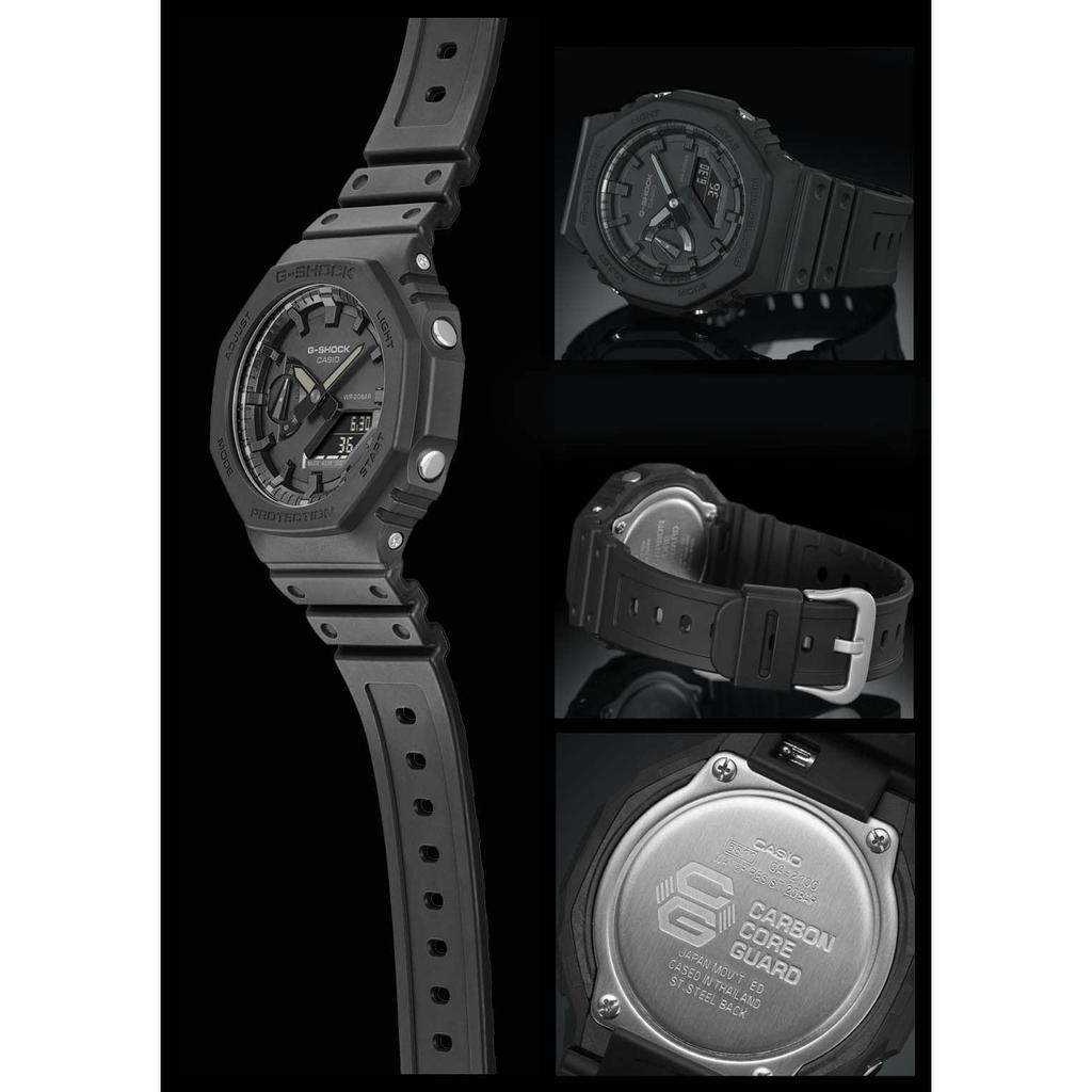 Casio Men's Watch G-Shock Carbon Core Guard GA-2100-1A1JF Black | Authorized Japan Model