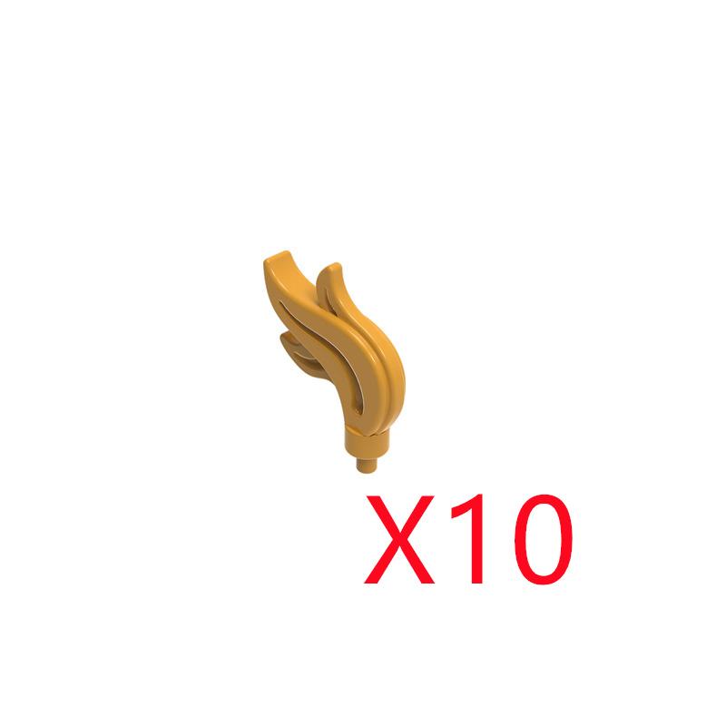 Medieval Military MOC Castle Knight Building Blocks Figures Accessories King Helmet Shield Flags Shoulders Armor Toy Gift N031