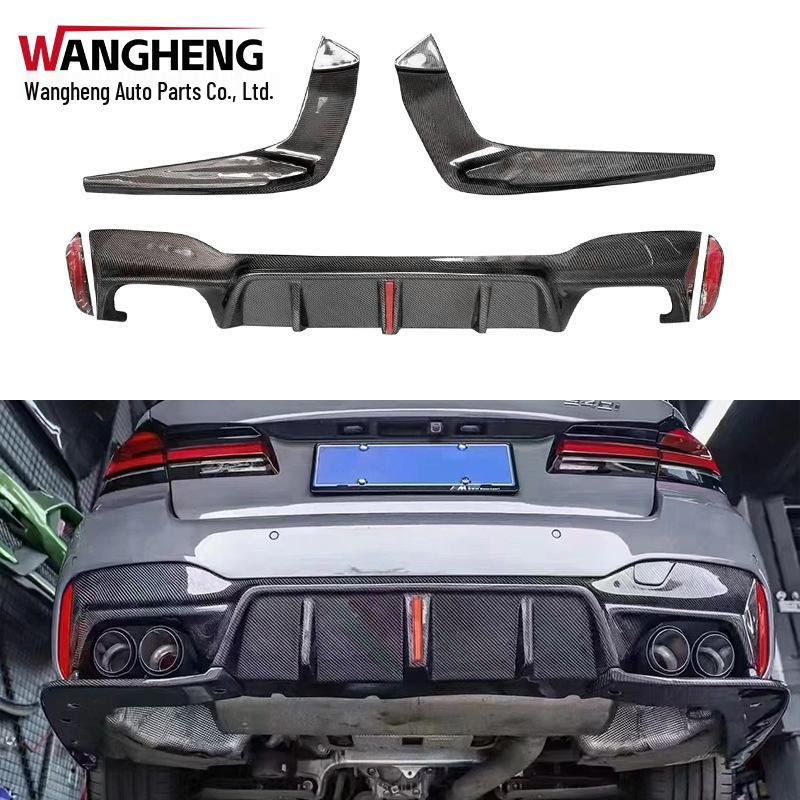 Carbon Fiber Rear Diffuser & Spoiler Tail Lip for BMW 5 Series G30/G38/F90