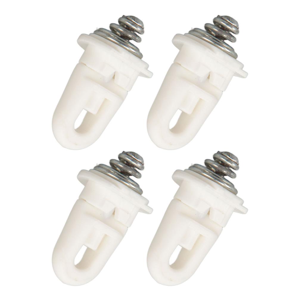 4 Pcs Front Bumper Retaining Clip 743712 Good Stability Fixing Clamp Replacement for Citroen C5