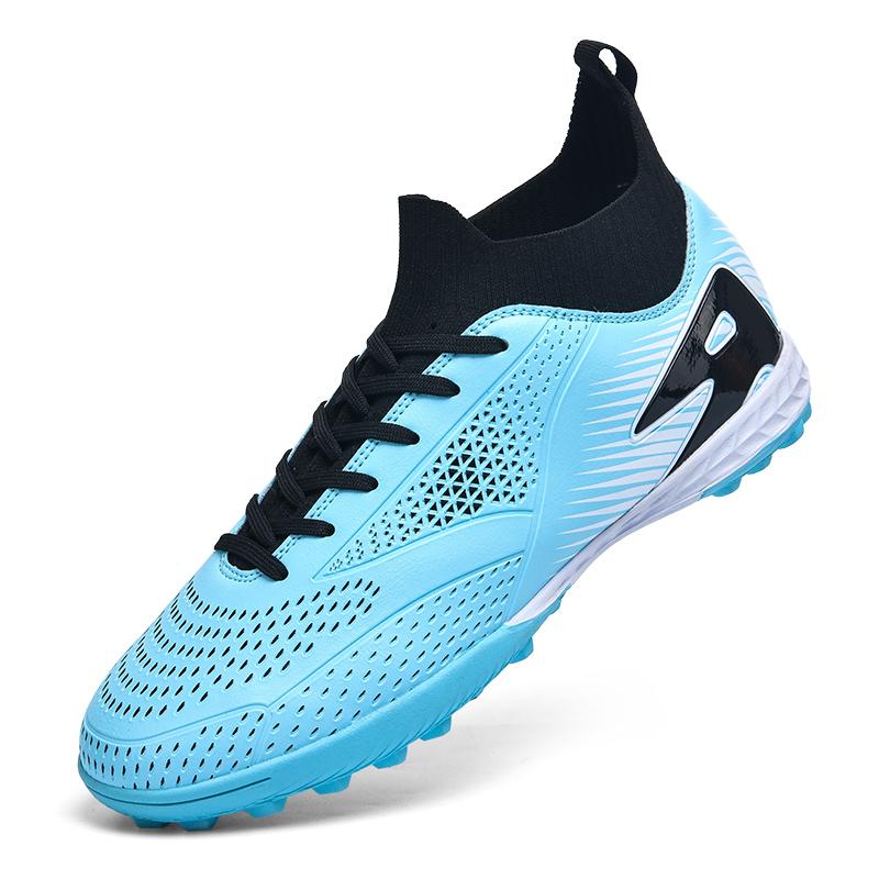 Men's/Women's Football Boots Rubber Soft Sole Short Nails Artificial Turf Youth Kids Football Shoes