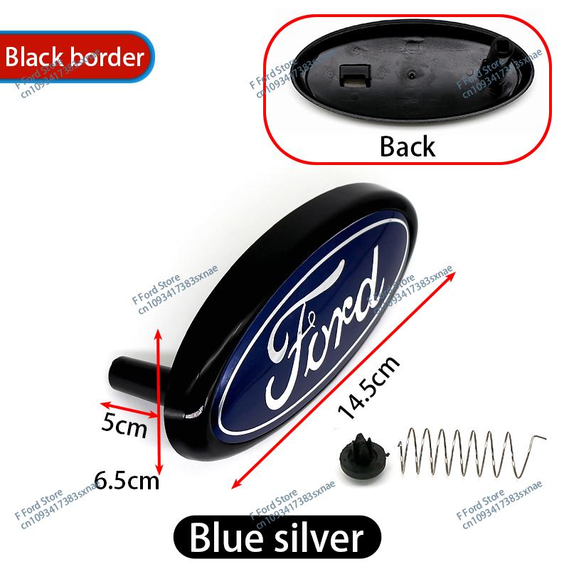 

Автомобильная наклейка 1 шт. 3D Ford 14,7 см Черный АБС Логотип автомобиля спереди Накладка на переднюю решетку Задний бампер Наклейка на заднюю дверь Багажник Эмблема Наклейка Стайлинг A 1pc 14.7x 6.2cm