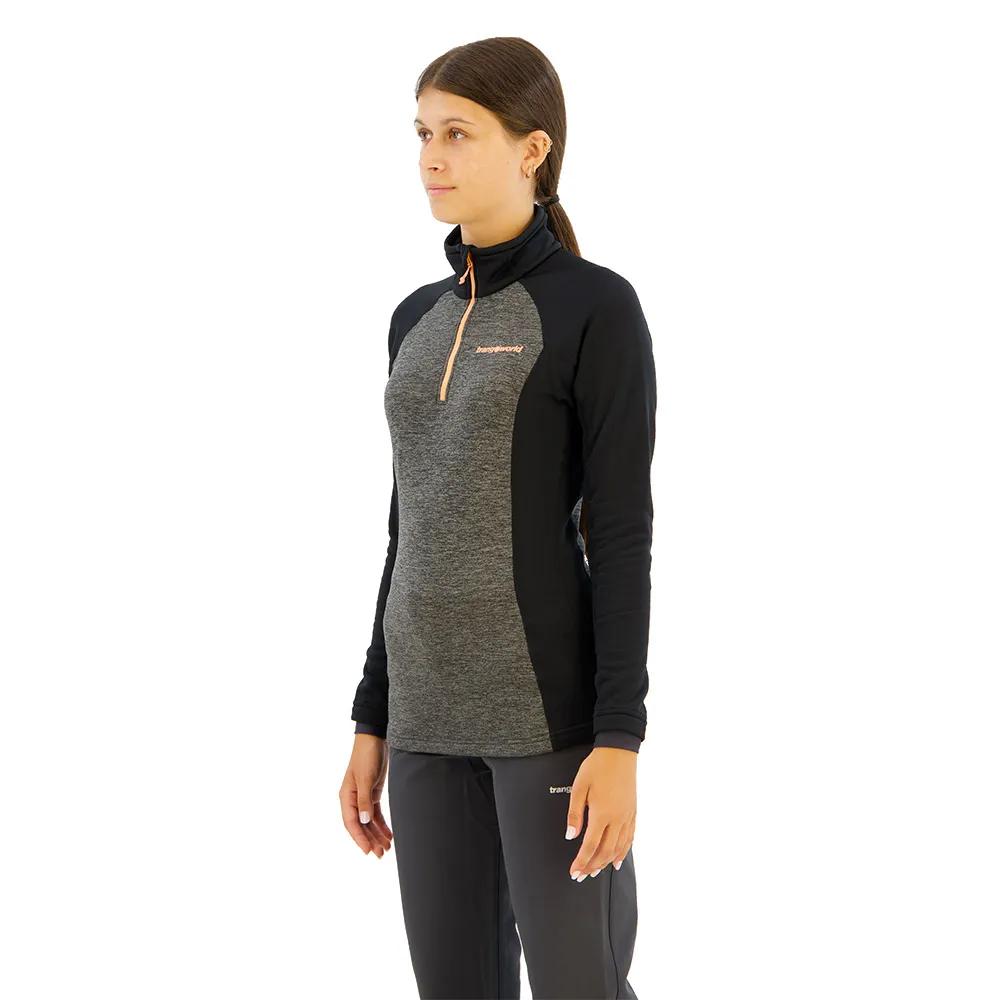 Trangoworld Fleece Pullover with Half Zip Palieres