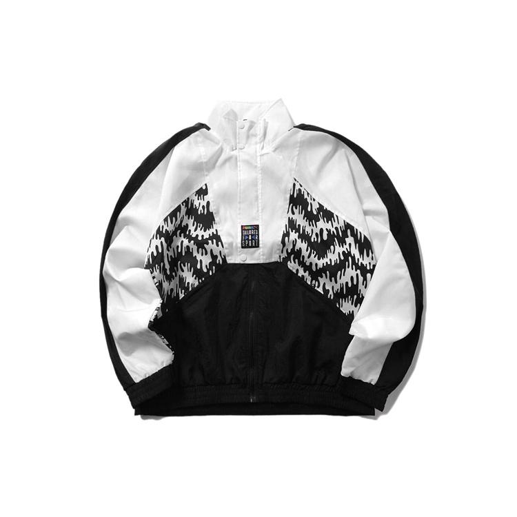 PUMA TFS OG AOP Track Jacket Retro Sports Black White Men s 597042-01 S