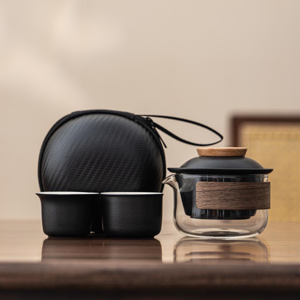 Premium Merchandise Souvenir Outdoor Portable Travel Tea Set Express Cup Business Gift