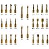 30-in-1 Multifunction S2 Steel Ratchet Screwdriver & Wrench Set