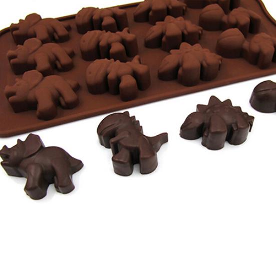 Dinosaur Baking Silicone Mold Chocolate Cake Cookie Muffin Candy Jelly Mould