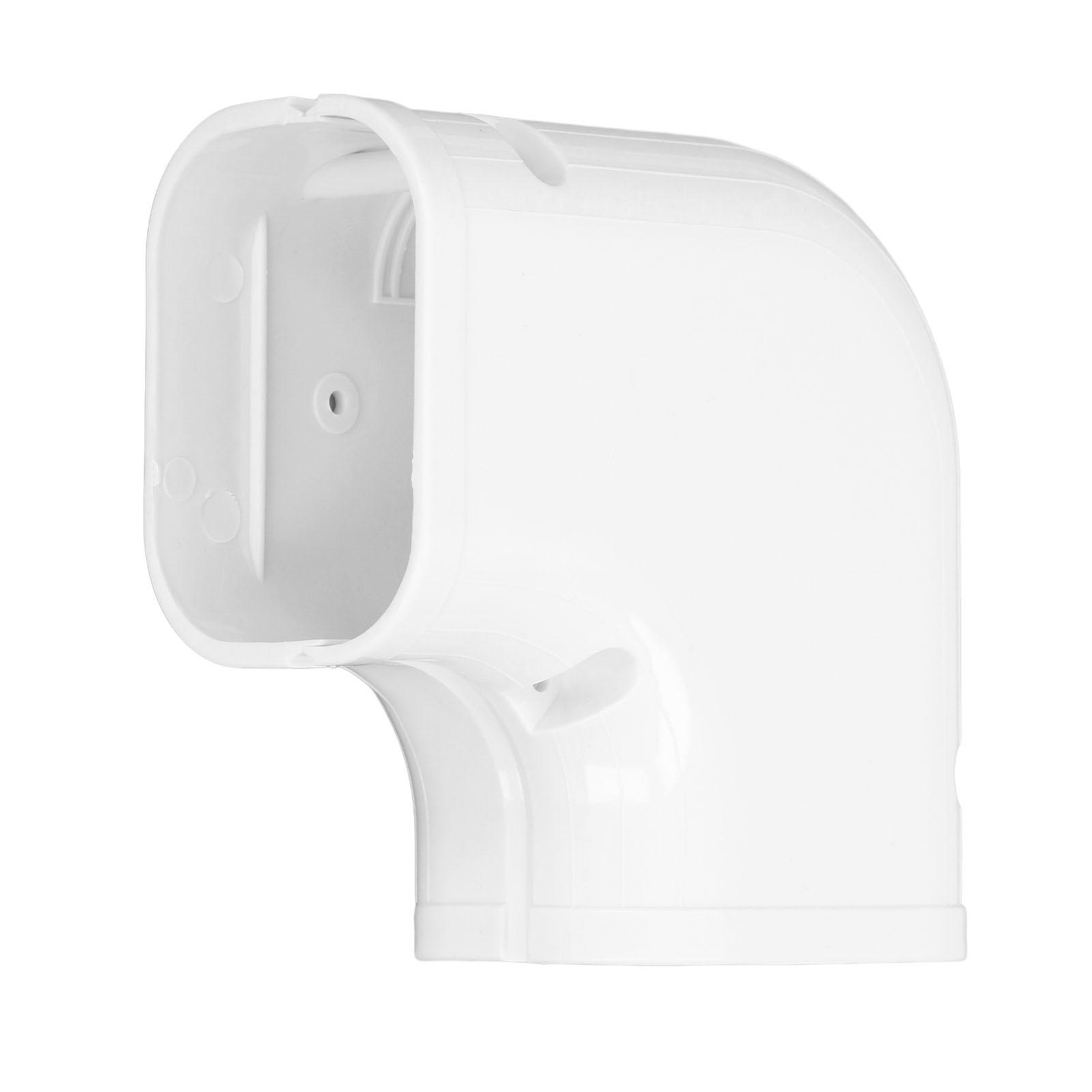 

Декоративный ПВХ Накладка на Трубопровод Кондиционера Плоский Отвод Наружный Комплект для Закрытия Трубопроводов Тепловых Насосов