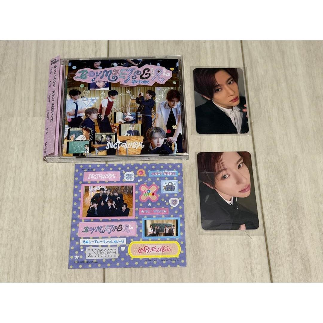 NCT WISH BOY MEET GIRL Sion ver. Photocard