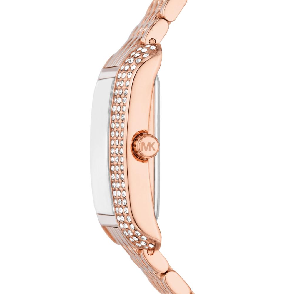 Michael Kors MK4743 שעון יד לנשים עם לוח לבן Emery