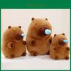 Adorable Caracapa Pulling Snot Capybara Plush Toy Stuffed Animal Ugly Cute Capybara Lord 22cm 30cm 40cm