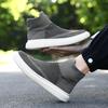 men's women's Riding boots Casual Sneakers New large size waterproof Couple shoes Add cotton warmth shoes Casual sports shoes
