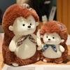 Hedgehog Plush Toy Stuffed Animal Bow Ties Doll Cartoon Pp Cotton Filling Gift