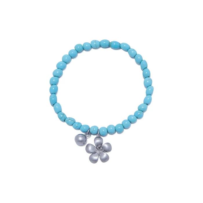 PP Flower Bracelet BLUE