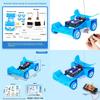 Self Made Wireless Remote Control Racing Car Model Assembly Set Kid Puzzle Toy For Children Educational Physics Kit