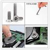 Torx Screwdriver T6 T8 T9 T10 T5 Hexagonal Star Screwdriver with Magnet Hex Lobe Torx Wrench Set L Type Compatible with Tamper-proof Screws Set of 8 P