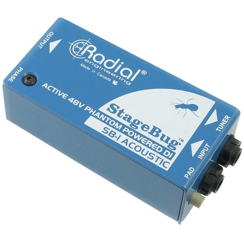 

Radial StageBug SB-1 Acoustic DI Box for Electric/Acoustic Guitars (Officially Imported in Japan)