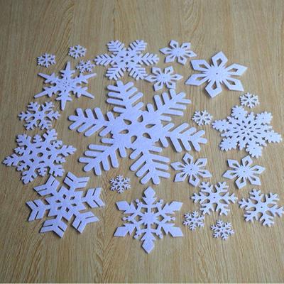 Christmas & New Year DIY Decorations – 3D  Snowflake Craft Materials for Holiday Home, Tree & Environment Decoration