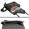 Leather Messenger Bag: 15" Black Laptop Shoulder Satchel Crossbody Gift for Men and Women