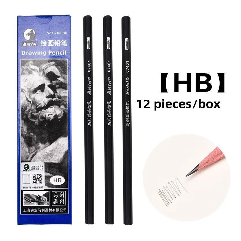 Pencil Soft Charcoal Pen Professional Sketch Charcoal Painting Brush Soft Carbon Pen Painting Supplies for Art Students