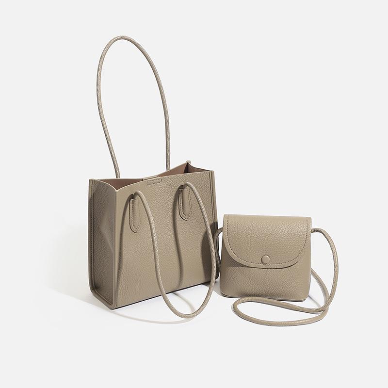Elegant Commuter Bag for Women 2025 Spring New Fashionable Bag Simple Handbag Single Shoulder Underarm Tote Bag Versatile