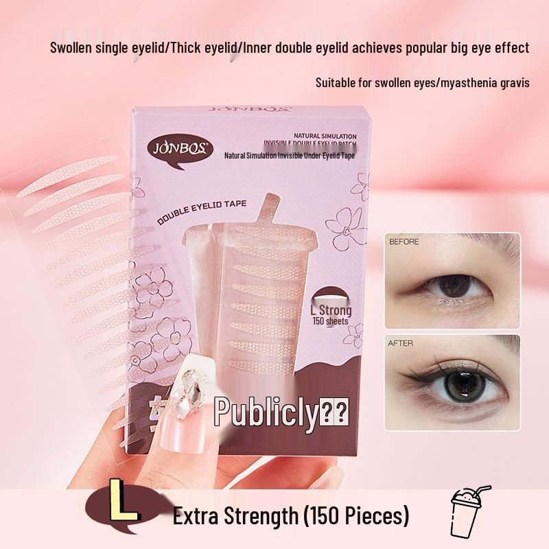 

JONBOS Наклейки для двойных век - Естественный вид, Разные варианты