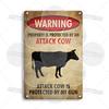 Funny Farmhouse Animal Sign Farm Animal Humor Plaque Cow Donkey Duck Horse Pig Rooster Bull Cat Chicken Goat Goose Llama Sheep