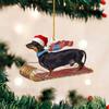 2023 Christmas Ornament New Year Festive Party Supplies Room Xmas Tree Pendant Cute Kitty Dog Cat Animal Decoration Xmas Gift