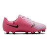 Nike Jr Legend 10 Slip Resistant Abrasion Resistant Low top Kids' Soccer Shoes Pink Black Unisex DV4352-601