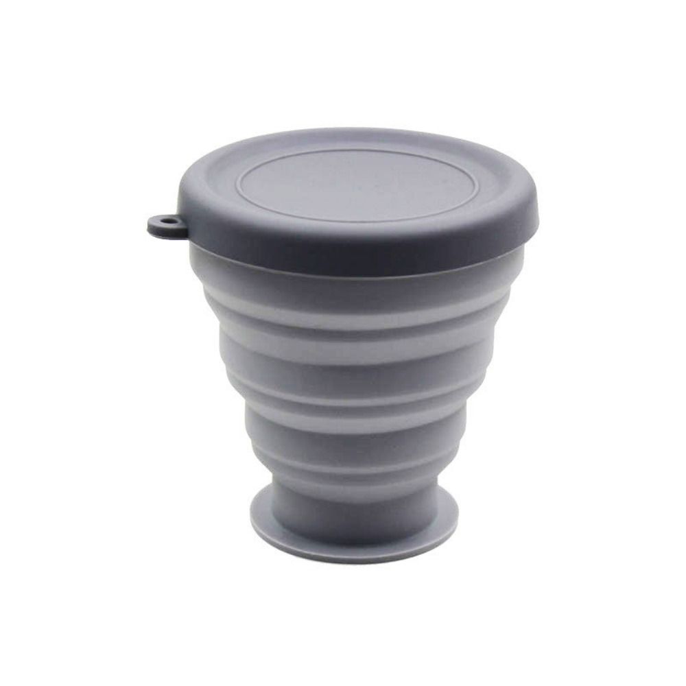 Telescopic Foldable Cup Food Grade Silicone Travel Mug Collapsible Water Cups  Drinking