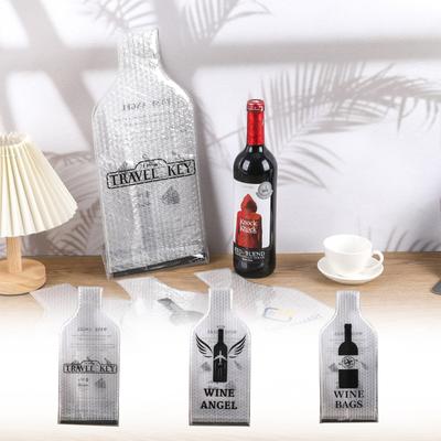 Wine Travel Bags, Reusable Wine Bottle Travel Protector Bags, LeakProof & Protective Bottle Bags Sleeves Carrier Suitcase Airplane Car