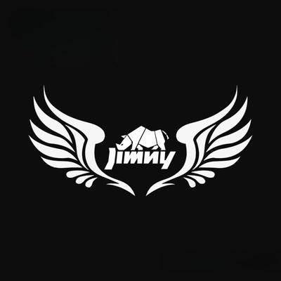 Suzuki Jimny Reflective Personalized Wings Car Sticker for All Exterior Body Body Side Hides Improves 1 Sheet Sticker, Series, Accessories,