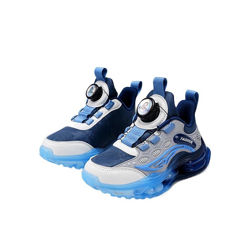 Boys' sports shoes medium and older children's 2025 new girls' shoes children's basketball shoes breathable non-slip student shoes