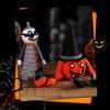 Handmade Pumpkin Specter Collectible Functional Pumpkin Specter Toy Ornament for Halloween Theme Parties and Event