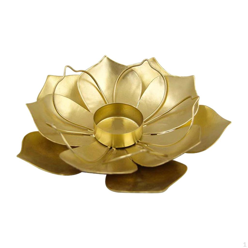 Lotus Candle Holder Set for Home Decoration