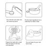 3 Sets DIY Face Mask Bowl Set Brush Measuring Spoon Sheet Mask Face Mask Mixing Bowl Set
