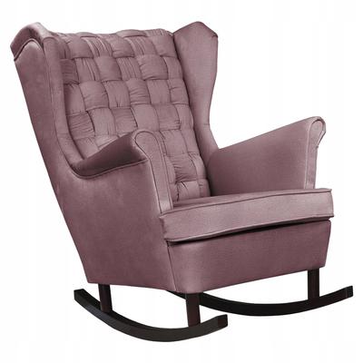 Carol Rocking Chair, Scandinavian, Dirty Pink, Pink