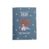 The School Square Weekly December Bears' Planner, 2026, B6, Block, Blue, 29KD-6B (Starts 2025)