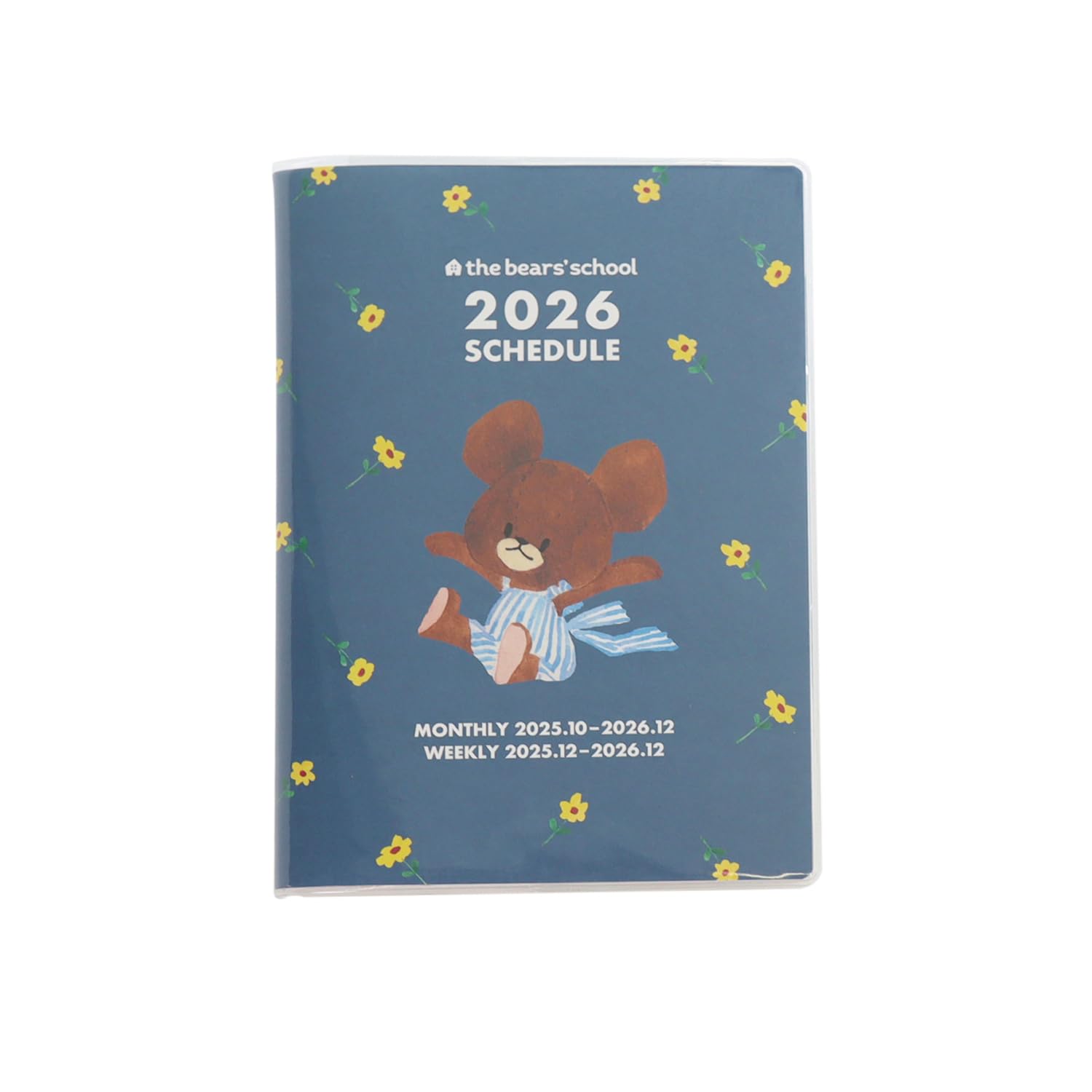 

Еженедельник School Square Декабрьские медведи , 2026, B6, Блок, Синий, 29KD-6B (Начинается в 2025) синий