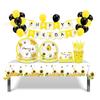 Honey Bee Sunflower Theme Disposable Tableware Yellow Bee Honey Plates Napkins Cups Kids Happy Bee Birthday Party Supplies
