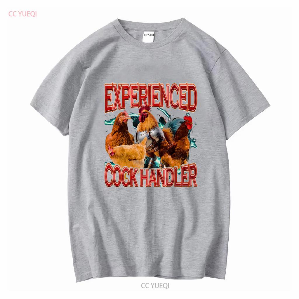 Erfahrener Hahnen-Händler T-Shirt Lustiges Meme Küken Hahn Beleidigender Witz vintage Gewaschen Atmungsaktiv Stilvoll Weich Grafik