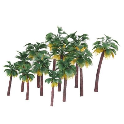 Layout Regenwald Kunststoff Palme Landschaft modell künstliche palme blätter mit hoher qualität