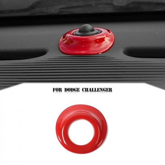 Automatic Headlight Sensor Trim Cover For 15-20 Dodge Challenger Red Accessories