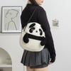 Sweet Panda Shoulder Bag Soft Casual Tote Bags Makeup Bags Student Schoolbag  Birthday Gift