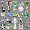 50 Golf Graffiti Personalized Sports Peripheral DIY Mobile Phone Skateboard Suitcase Stickers Waterproof