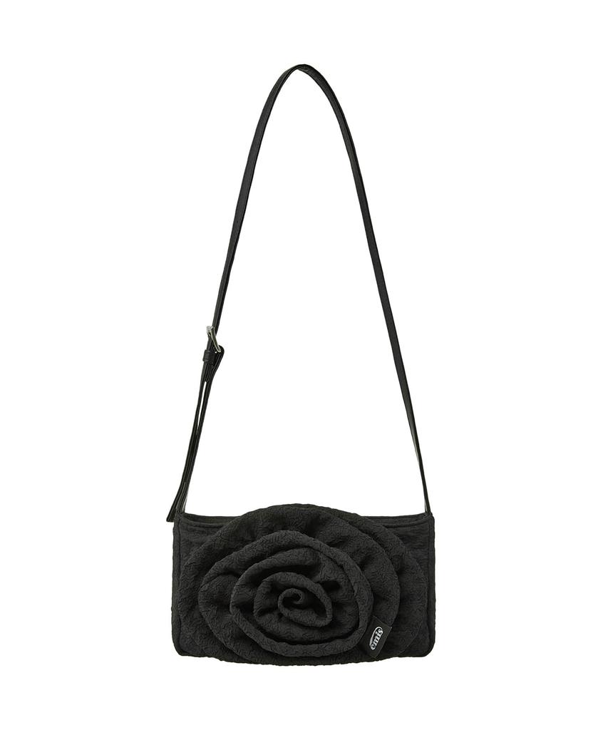 Emis Corsage Flat Bag-Black