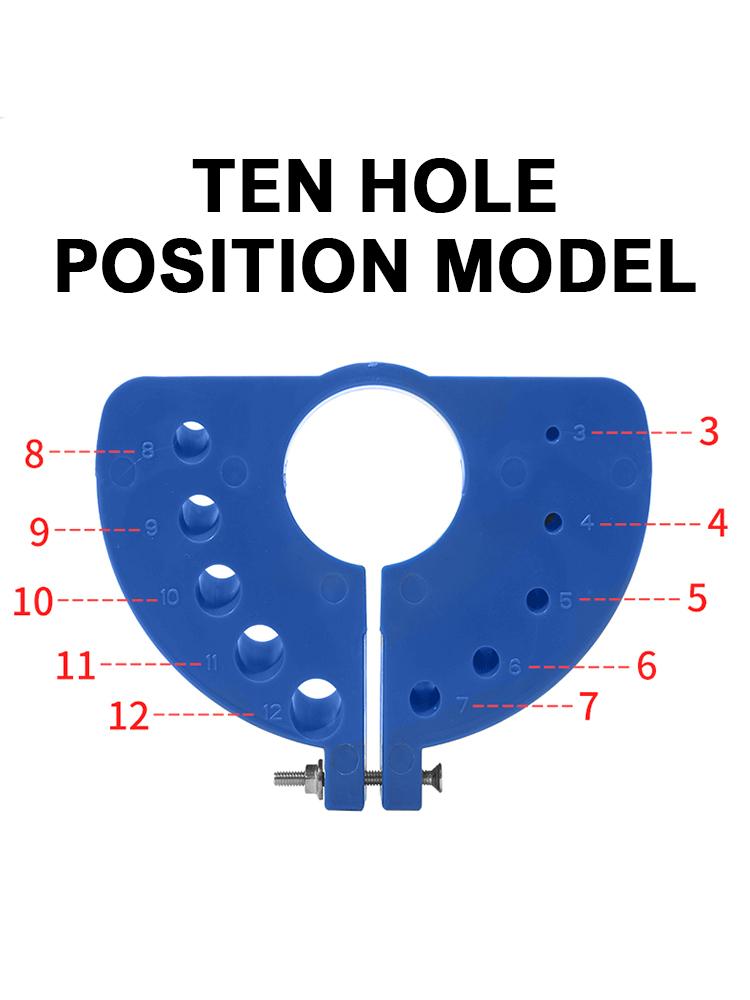 Angle Grinder Refit Burr Devices High-Precision Drill Bit Sharpener Multi-Size Grinding Polishing Tool with Angle Fixation Clamp
