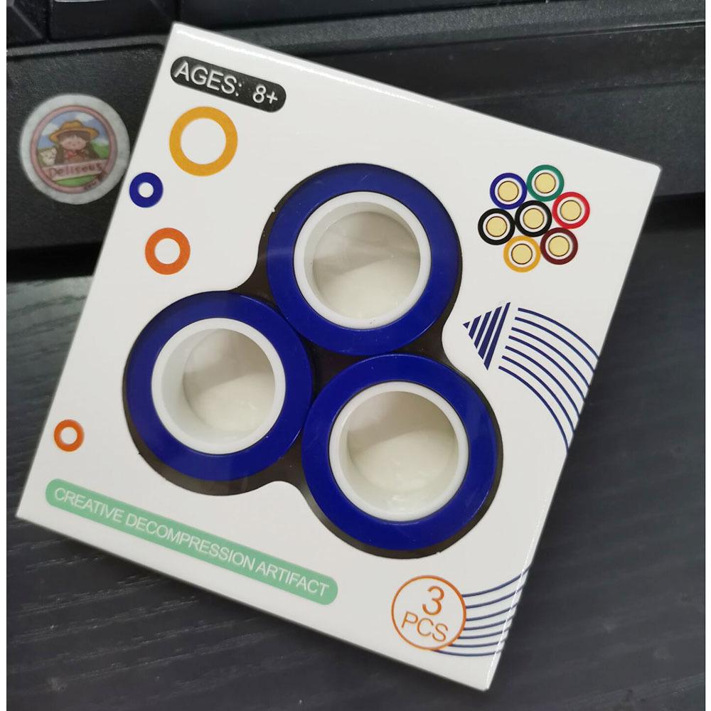 Magnetic Finger Ring Gyroscope: Unique Stress Relief Toy for Decompression
